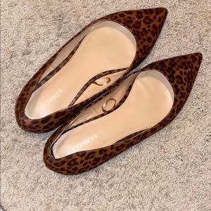 Express Leopard Flats